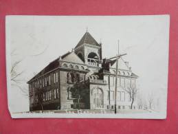 Rppc By Carrol Ida Grove IA  High School 1913 Cancel-------                ---------    ----------- Ref 875 - Sonstige & Ohne Zuordnung