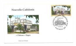 FDC Nouvelle Calédonie - Château Hagen - Province Du Sud - Obl 18/11/99 (1er Jour) - Gebraucht