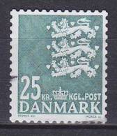 Denmark 2010 Mi. 1619  25.00 Kr Small Arms Of State Kleines Reichswaffen New Engraving Selbstklebende Papier - Usado