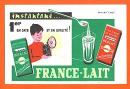 Buvard  "  France Lait - Regilait - Quick Lait  "  Appareil Photo - Produits Laitiers