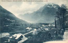 CPA- ALLEMONT(38) - La Fonderie Et Le Cornillon - Allemont