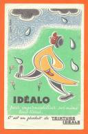 Buvard  "  Idealo - Teinture Ideale  " Illustré Verya - Textile & Clothing