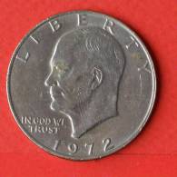 USA  1  DOLLAR  1972   KM# 203  -    (1622) - 1971-1978: Eisenhower