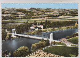 CPM DPT 82 LAFRANCAISE, VUE AERIENNE DU PONT SUR LE TARN - Lafrancaise