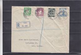 Irlande - Lettre Recommandée De 1938 ° - Oblitération Baile Atha Cliath - Brieven En Documenten