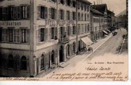 SAINT IMIER Rue Francillon (scans Recto Et Verso) - Saint-Imier 