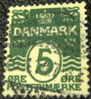 Denmark 1905 Numeral 5ore - Used - Gebraucht