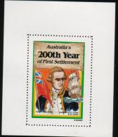 AUSTRALIAS 200TH YEAR OF FIRST SETTLEMENT SOUVENIR CAPTAIN COOK EXPLORER M/S NHM (CINDERELLA) - Explorers