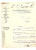 ROUEN NANTES  L.LECONTE & CIE  BLE AUSTRALIE LETTRE+PROCURAT ION-22 MAI 1925 - Agriculture