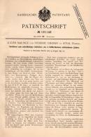 Original Patentschrift - L. Maurice Und F. Chaplet In Leval , 1897 , Fermer Fuites Dans Les Navires, Navire De Guerre ! - Boten