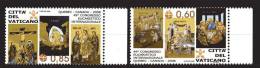 Vaticano ** - 2008 - Congresso Eucaristico Int. A Quebec. Unif. 1479/80 - Unused Stamps