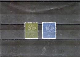 1959- EUROPA-CEPT / BRD  Y&T No 193/194 - 1959