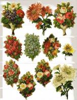 Découpis Lot De 11 Motifs Fleurs V.20 € - Blumen
