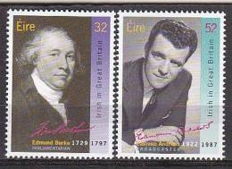 Q0978 - IRLANDE IRELAND Yv N°872/73 ** PERSONNAGES - Unused Stamps