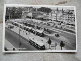 ARNHEM  - Stationsplein - Tram - Agfa Rolfilms Cameras - Autobus - Bus Station  RPPC    D102142 - Arnhem