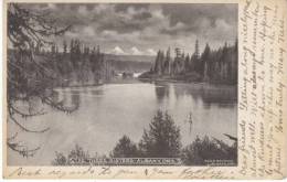 Albany OR Oregon, Three Sisters Cascade Mountain Range, C1900s Vintage Post Card - Andere & Zonder Classificatie