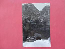 Rppc By Cook    > UT - Utah > Zion  Long Tunnel Zion National Park-- EKc Box   - Not Mailed --ref  884 - Zion