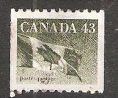 Canada  1992  Definitives; Flag  (o) - Coil Stamps