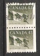 Canada  1992  Definitives; Flag  (o) - Coil Stamps