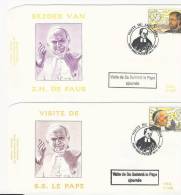 Belgique:2557/ 2558 Sur FDC - 1991-2000