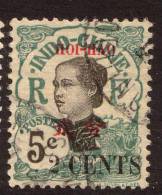 China France P.O. 1919 2c On 5c With "HOI HAO" Overprint VFU - Andere & Zonder Classificatie