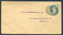 USA New York - Felix Weisenthal & Co Berlin Germany Stationery Cover - 1921-40