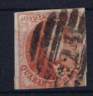 Belgium OBP 8 Used Cancel 23 Brugge - 1851-1857 Medaglioni (6/8)