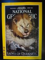 National Geographic Magazine August 1994 - Wissenschaften