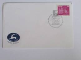 ISRAEL 1973 POSTMARK COVER JERUSALEM INTERNATIONAL BOOK FAIR - Storia Postale