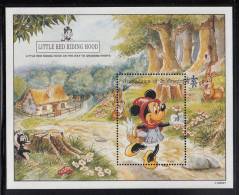 St. Vincent Grenadines MNH Scott #974 Souvenir Sheet $6 Disney´s Mickey & Minnie In Little Red Riding Hood - St.Vincent & Grenadines