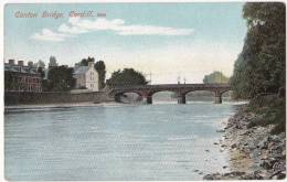 Canton Bridge, Cardiff. Bridge, M J R Series Postcard - Glamorgan