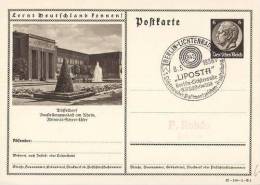 GERMANY 1938 POSTCARD WITH COMMEMORATIVE POSTMARK - Tarjetas