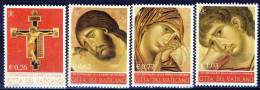 #Vatican 2002. Crucifix. Painting By Cimabue. Michel 1417-20. MNH(**) - Neufs