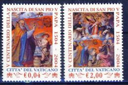 #Vatican 2004. Altar Painting By Cossoli (1597). Michel 1463-66. MNH(**) - Nuevos
