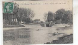 93 - NEUILLY SUR MARNE / LA MARNE A L'ECLUSE DU CANAL DE CHELLES - Neuilly Sur Marne