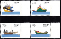 PORTUGAL - 1990,  Barcos Típicos Da Madeira  (1.º Grupo) ( Série, 4 Valores )  ** MNH  MUNDIFIL  Nº 1957/0 - Nuovi