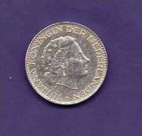 NEDERLAND 1955,  Circulated Coin, XF, 1 Gulden , 0.720 Silver, Juliana  Km184 C90.104 - Monete D'Oro E D'Argento