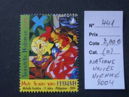 NATIONS UNIES  ( Vienne )  ( O )  De  2004    "  Journée De La PAIX  -  Colombes   "  N° 441   1 Val. - Used Stamps