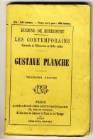 GUSTAVE PLANCHE   - LES CONTEMPORAINS Par Eugène De Mirecourt . N°70 - Biographie