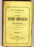 ANAIS SEGALAS     - LES CONTEMPORAINS Par Eugène De Mirecourt . - Biographie
