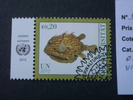NATIONS UNIES  ( Vienne )  ( O )  De  2010    "  Année De La Biodiversité   "  N° 654    1 Val. - Used Stamps