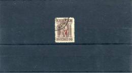 1916-Greece- "E T" Overprint Issue- 50l. Stamp (A Period) Used - Used Stamps