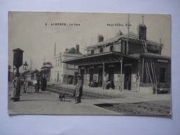 2oot - CPA N°8 - ACHERES - La Gare - [78] - Yvelines - Acheres