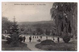 Cpa 91 - Institution Saint-Nicolas D' Igny - La Pièce D' Eau - Igny