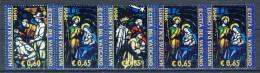 #Vatican 2006. Christmas. Glas Paintings. Michel 1566-68A + 1567Dlr. MNH(**) - Nuevos