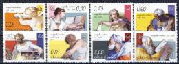 #Vatican 2008. Frescoe Paintings. Michelangelo. Michel 1603-10. MNH(**) - Unused Stamps