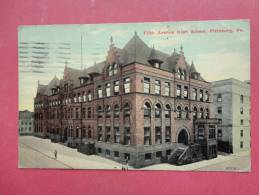 - Pennsylvania > Pittsburgh Fifth Avenue High School 1912 Cancel   Ref 896 - Pittsburgh