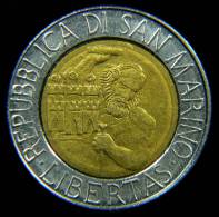 SAN MARINO 500 LIRE 1994 BIMETALLICA - Saint-Marin