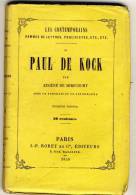 PAUL DE KOCK  - Les Contemporains Par Eugène De Mirecourt -  Ed J.P RORET  -  Broché - Biographie