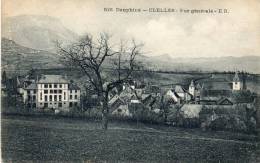 CPA -CLELLES (38)- Vue Générale Sur Le Bourg - Clelles